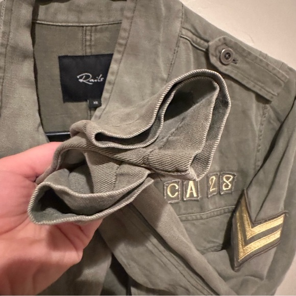 Rails Maverick Utility Jacket Sage - Picture 7 of 8